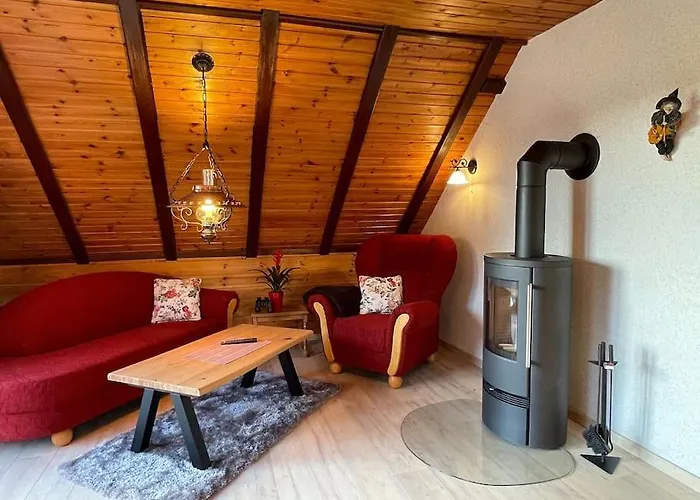 公寓 Blockhausflair Mit Kamin, Balkon Und Bergpanorama